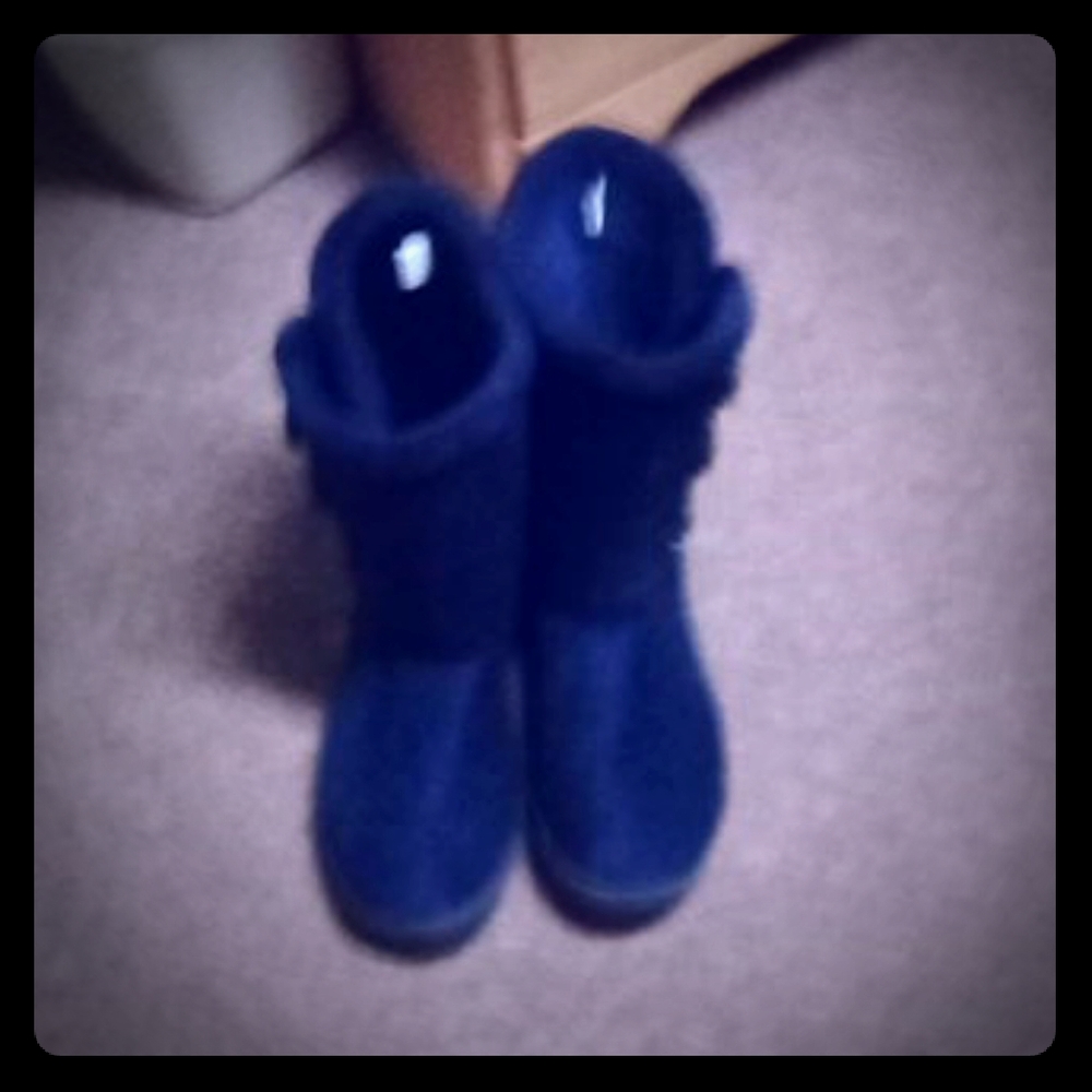 Blue boots